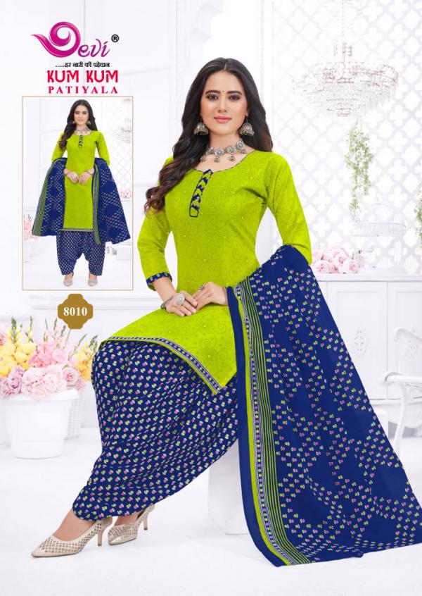 Devi KumKum Vol-8 Cotton Exclusive Designer Readymade Suit